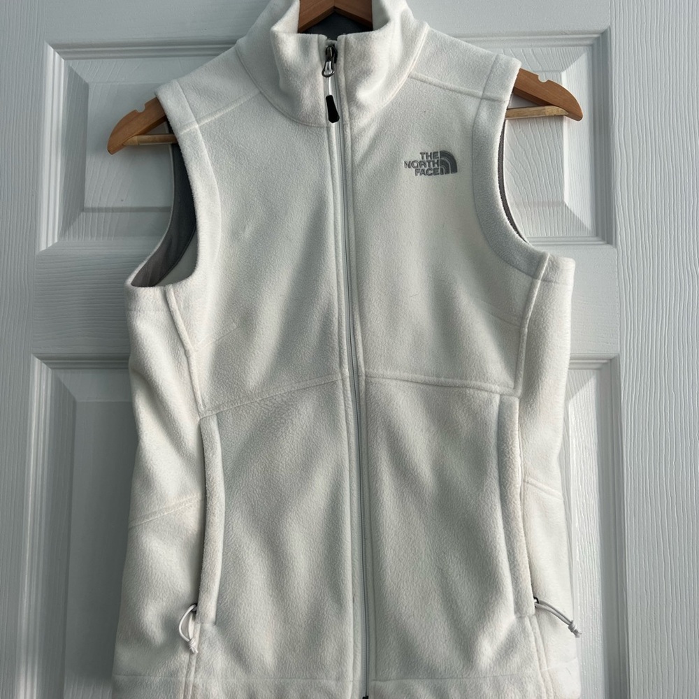 The North Face Ivory Fleece Vest